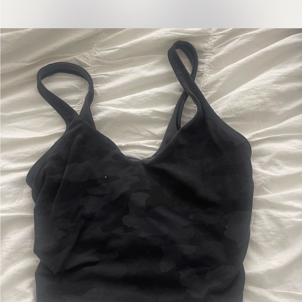 lululemon athletica Black Tank Top